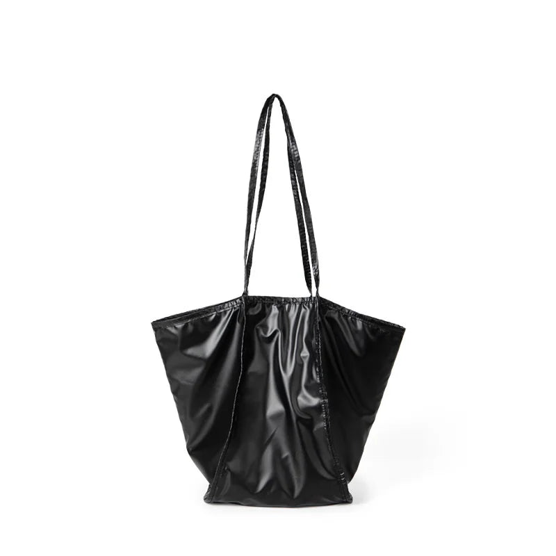 Women's PU Leather Tote Bag Large Capacity Handbag