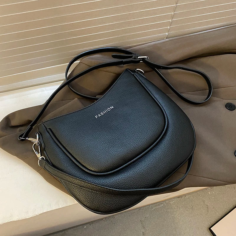 Women's Pu Leather Crossbody Tote Bag Shoulder Satchel