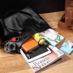 Women's Large Capacity Shoulder Bag for Shopping and Working