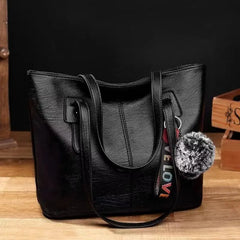 Women's Large Capacity Shoulder Bag for Shopping and Working