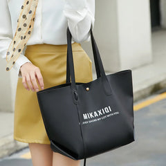 Women's Summer Letters Bucket Shoulder Bag