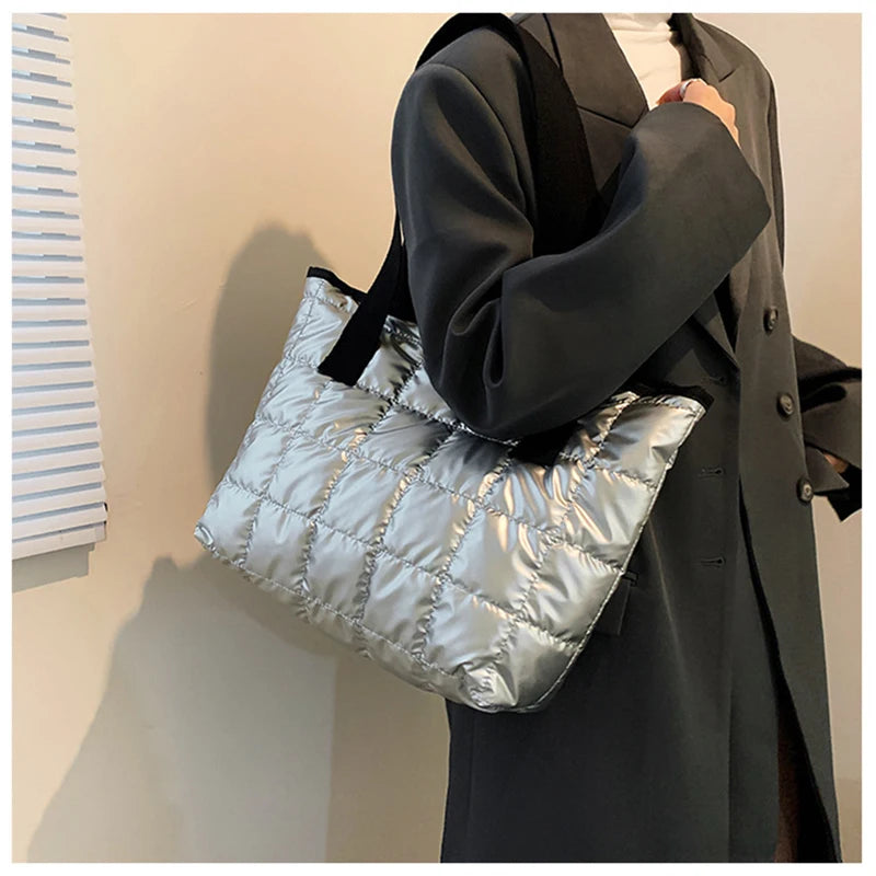 Totes Women's Bag Shopper Large Capacity Female Handbag Soft High Shoulder Bags