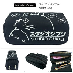 Totoro Neighbor No Face Pencil Case Wallet Purse Pen Zipper Bag