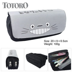 Totoro Neighbor No Face Pencil Case Wallet Purse Pen Zipper Bag
