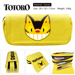 Totoro Neighbor No Face Pencil Case Wallet Purse Pen Zipper Bag