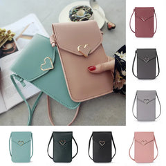 Touch Screen Cell Phone Bag Women Purse Wallet Strap Handbag