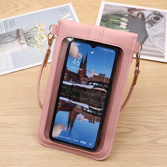 Touch Screen Cell Phone Purse Wallet Shoulder Strap Handbag