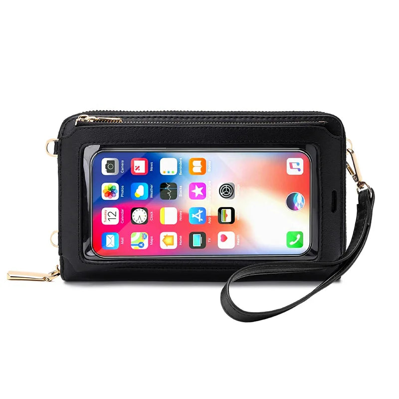 RFID Anti-Theft Touch Screen Mobile Phone Bag