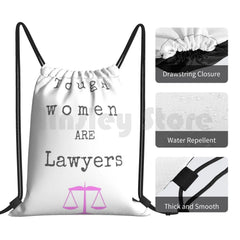 Tough Women Are Lawyers Backpack Drawstring Gym Bag Waterproof