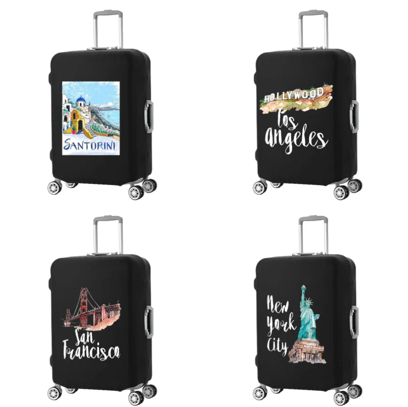 Travel Luggage Cover Thicker Protective Cover Removeable 18-32 Inch