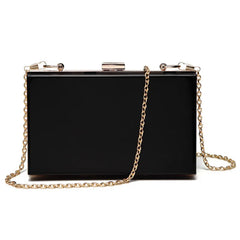 Clear Acrylic Clutch Purses Shoulder Bags Wedding Party Evening Handbags