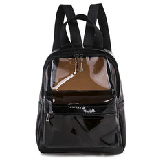 Transparent PVC Backpack Waterproof Beach Bag Lightweight Softback