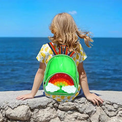 Transparent Candy Backpacks Fidget Toy Push Bubble School Bag Waterproof
