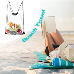 Fruit Storage Drawstring Backpack Gym Bag Lightweight Beach Backpack