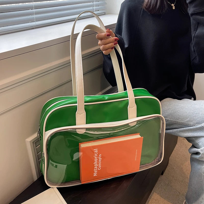 Large Capacity Transparent Travel Bag for Women