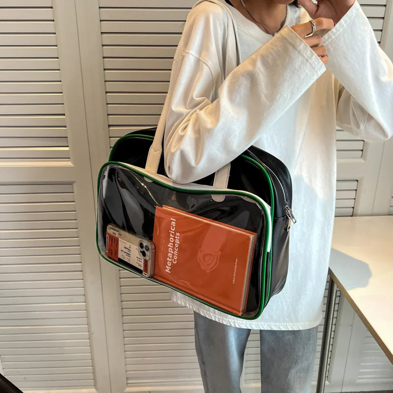Large Capacity Transparent Travel Bag for Women