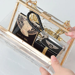 Transparent Wedding Clutch Jell Party Bag Acrylic Handbag