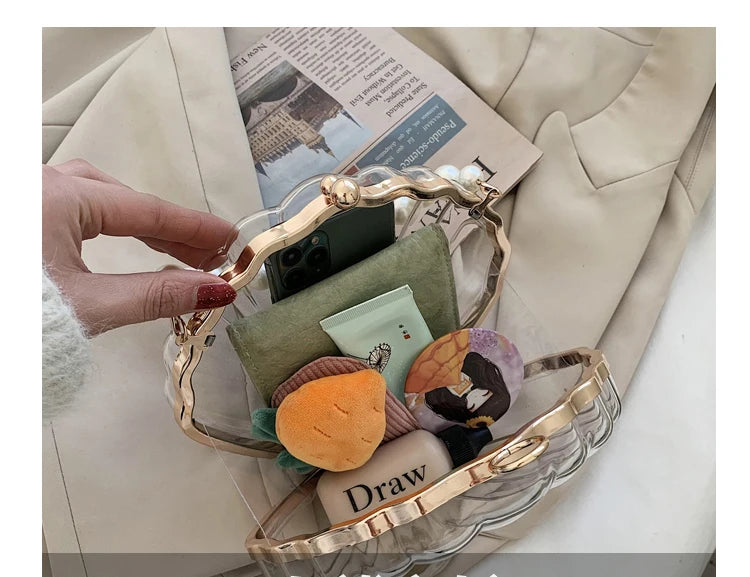 Shell Shape Party Clutch Bag Evening Bag Crossbody Bag for Women