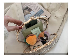 Shell Shape Party Clutch Bag Evening Bag Crossbody Bag for Women
