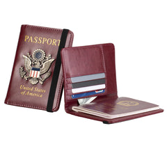 Trassory USA Passport Holder RFID Blocking
