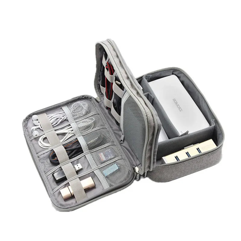 Travel Accessories Digital Bag Shockproof USB Data Cable Earphone