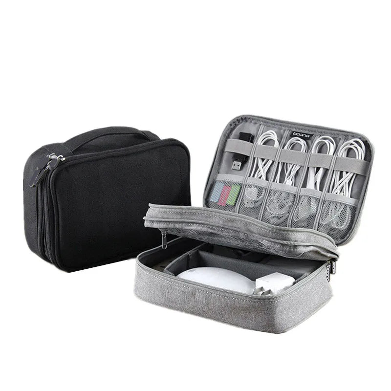 Travel Accessories Digital Bag Shockproof USB Data Cable Earphone