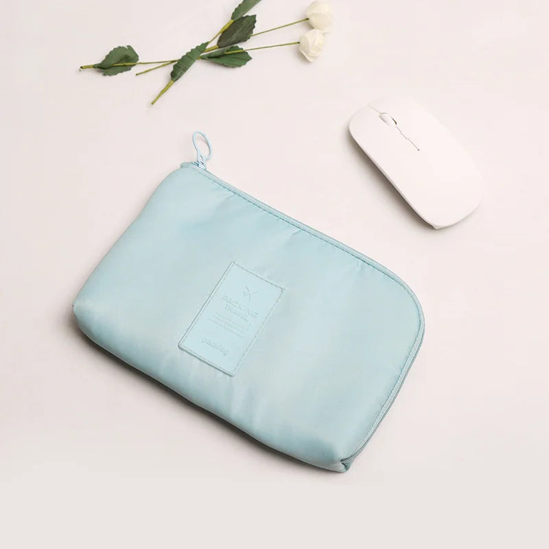 Cable Bag Organizer Case Portable Travel Gadget Accessory USB Electronic