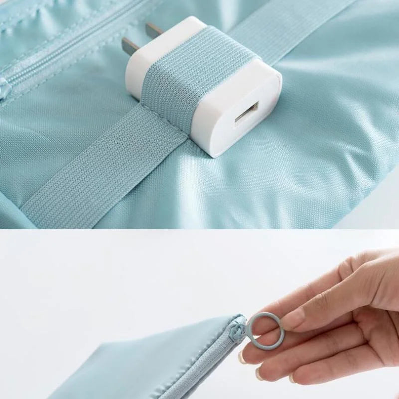 Cable Bag Organizer Case Portable Travel Gadget Accessory USB Electronic
