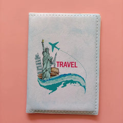 American Women's Passport Cover Ticket Holder