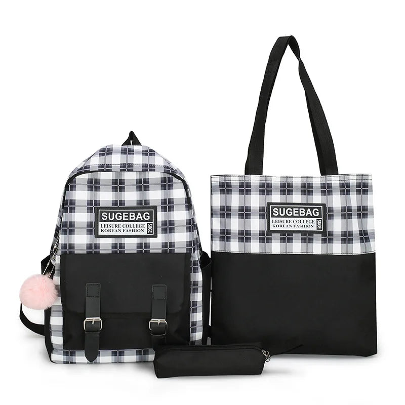 School Bags Waterproof Bookbag Teenage Girls Backpack Kids Shoulder Bag Rucksack