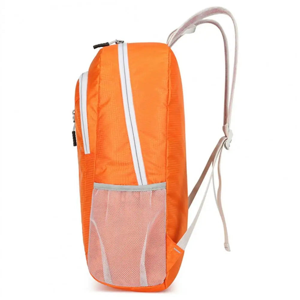 Travel Backpack Compact Large Capacity Folding Mesh Straps Backpack