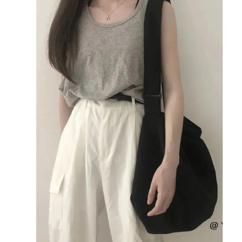 Summer Messenger Bag Large Capacity Satchel Mother Bag