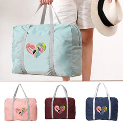 Foldable Large Capacity Luggage Tote Waterproof Handbag for Women