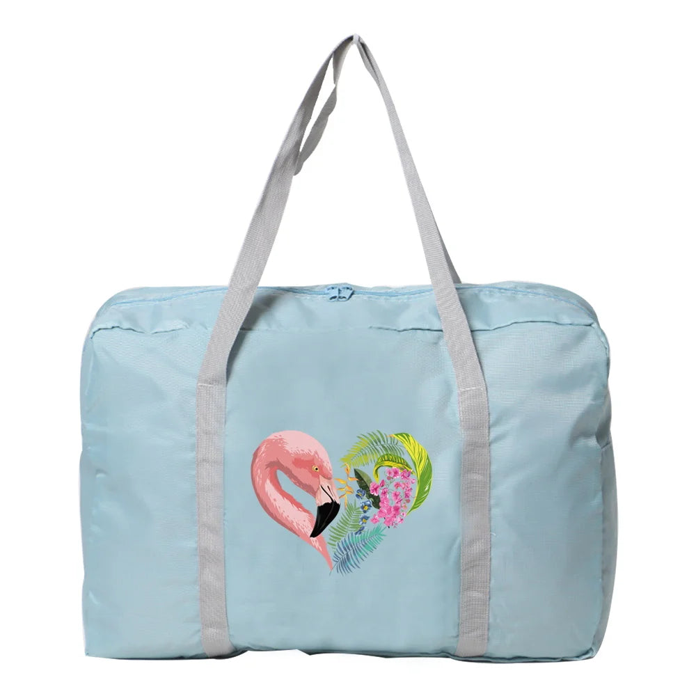 Foldable Large Capacity Luggage Tote Waterproof Handbag for Women