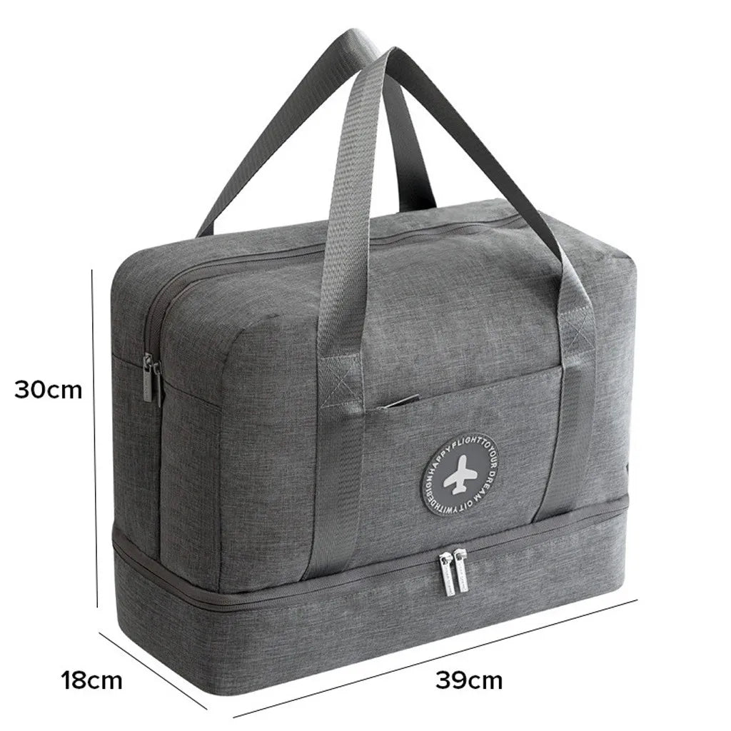 Travel Bag Dry Wet Separation Storage Organizer #0923