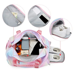 Large Capacity Girls Travel Bag Weekender Duffle Bag Women Multifunction