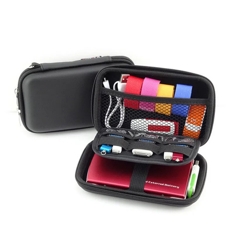 Travel Bag Mobile Kit Case Gadget Devices USB Cable