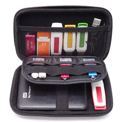 Travel Bag Mobile Kit Case Gadget Devices USB Cable Data Line Set