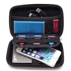 Travel Bag Mobile Kit Case Gadget Devices USB Cable Data Line Set
