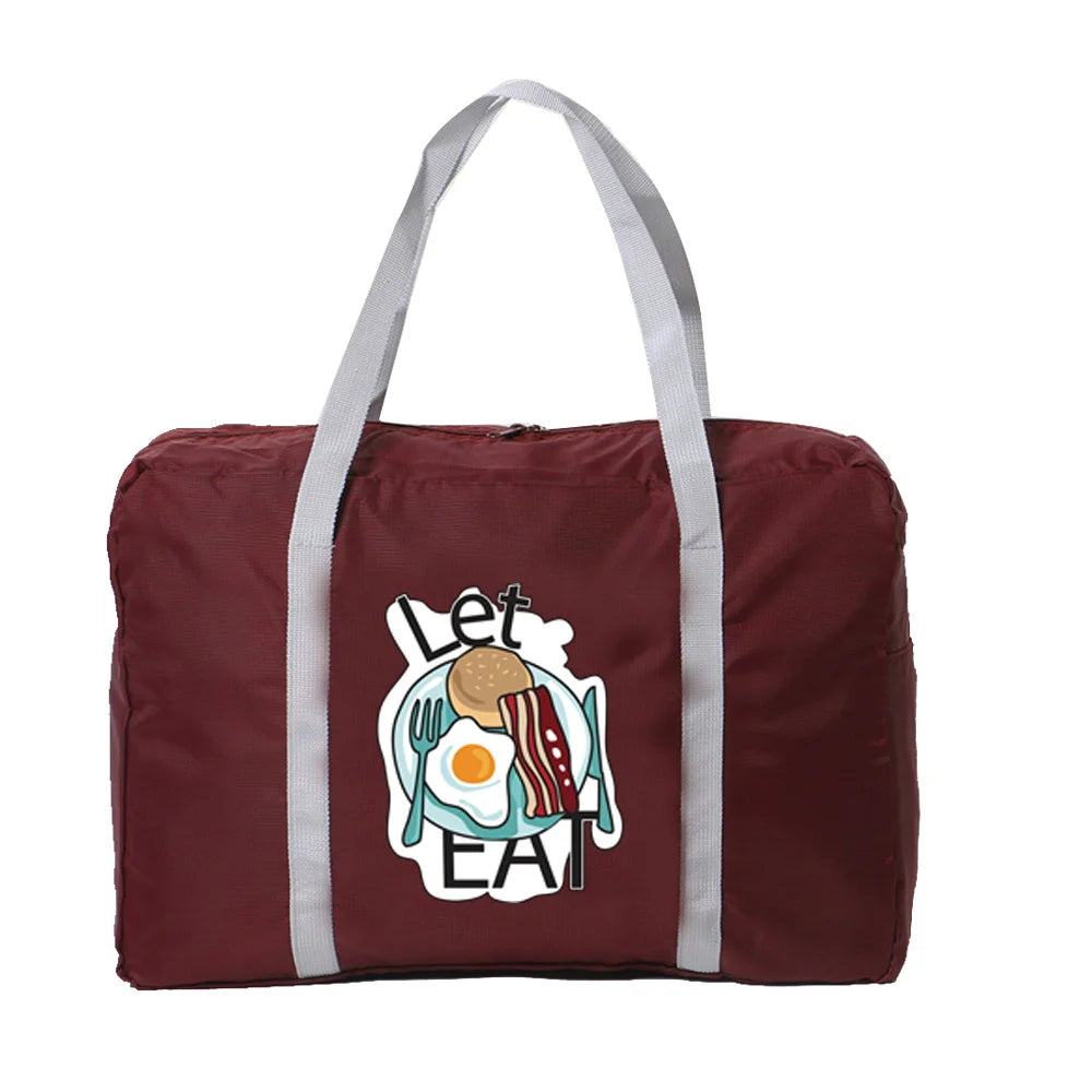 Portable Foldable Travel Tote Sports Leisure Bag Waterproof Fitness Bag