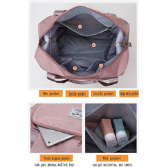 Letter Patterns Storage Bag Handbag Travel Tote