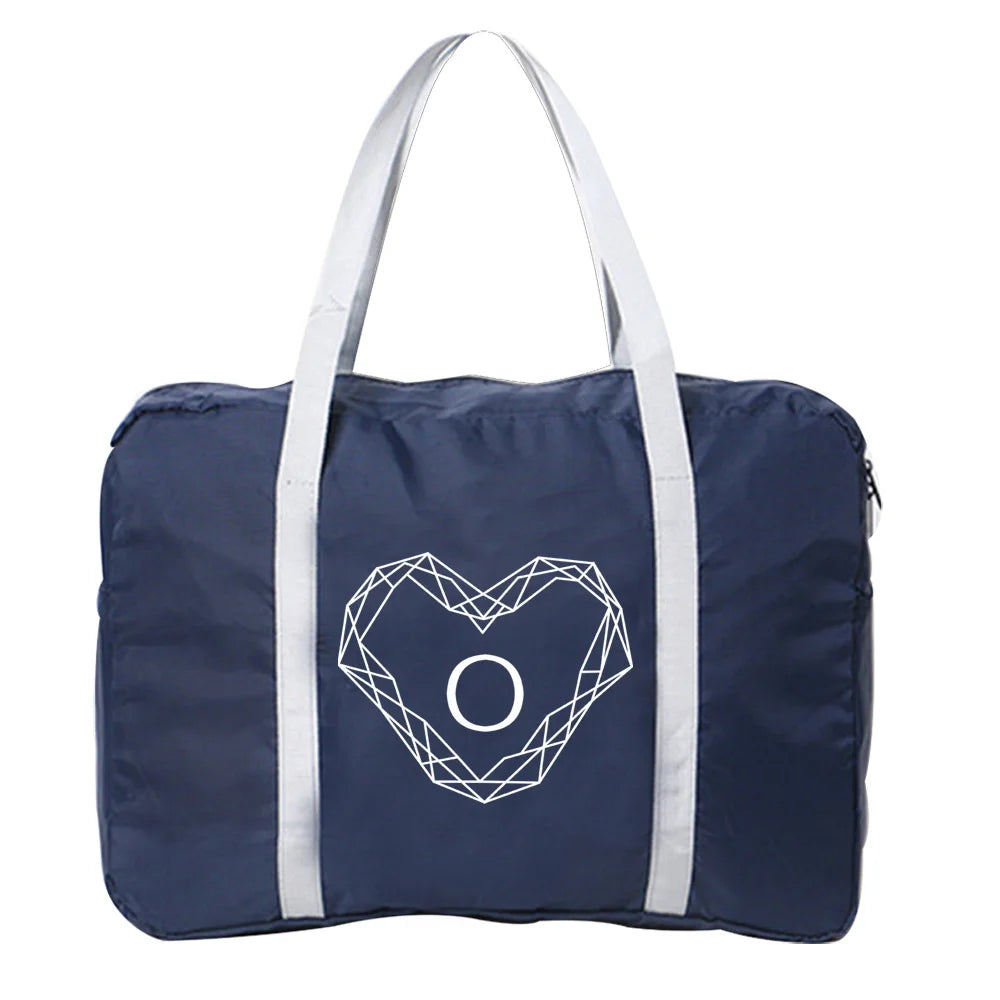 Unisex Foldable Duffle Bag Organizers Large Capacity Portable Luggage Bag