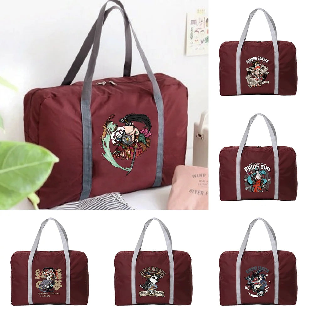 Foldable Handbags Organizers Large Capacity Portable Luggage bag