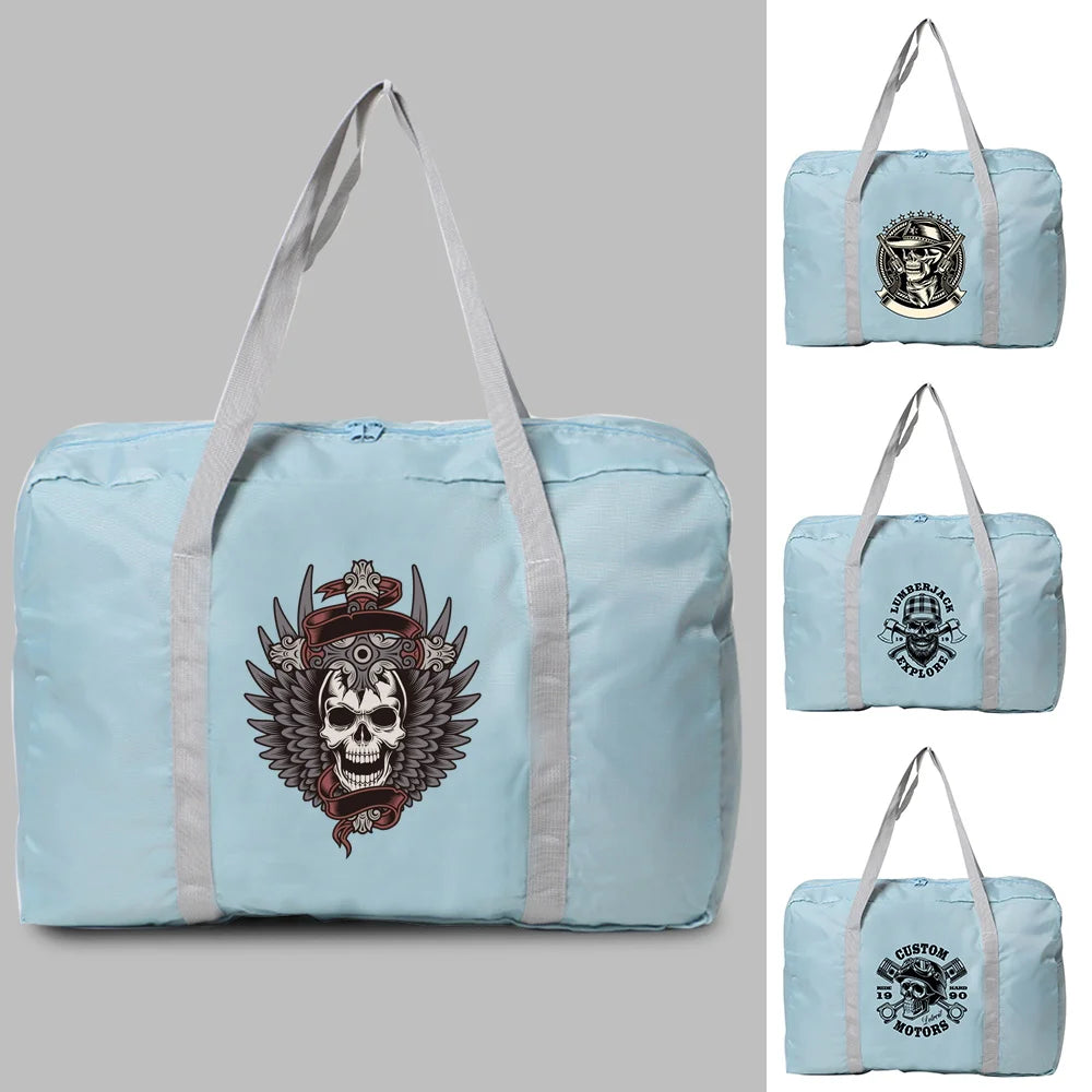 Skull Series Travel Bag Large Capacity Waterproof Tote