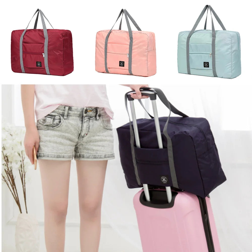 Travel Bags Nylon Foldable Unisex Large Capacity Bag