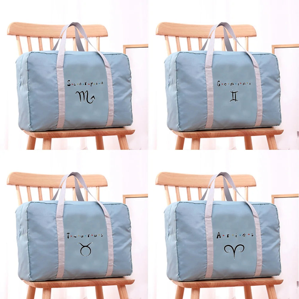 Constellation Pattern Duffle Bag Large Capacity Organizer