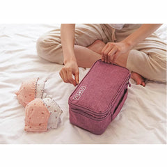 Travel Bra/Underwear/Sock/Lingerie Bag Storage Organizer