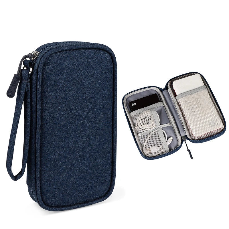 Travel Cable Organizer Bag Digital Storage Case Earphone Charger Pouch