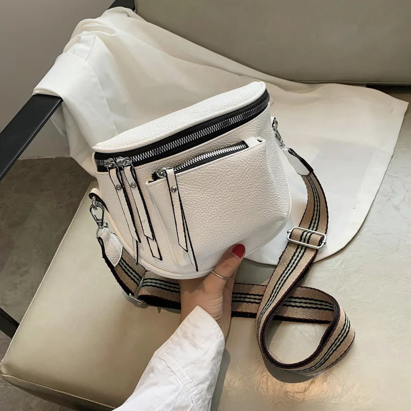 Travel Crossbody Bag Pu Leather Soft Handbags Messenger Bags For Ladies
