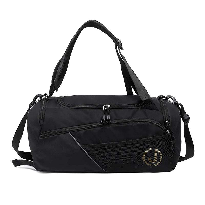 Unisex Fitness Gym Bag with Shoe Compartment & Wet Pocket